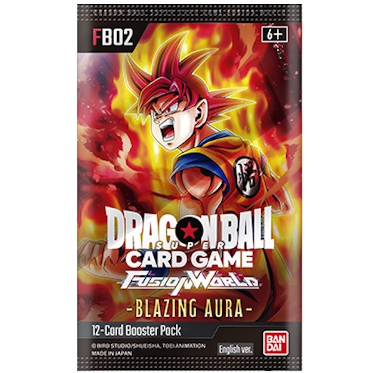 Dragon Ball Super TCG: Fusion World Blazing Aura Booster Pack (FB-02)