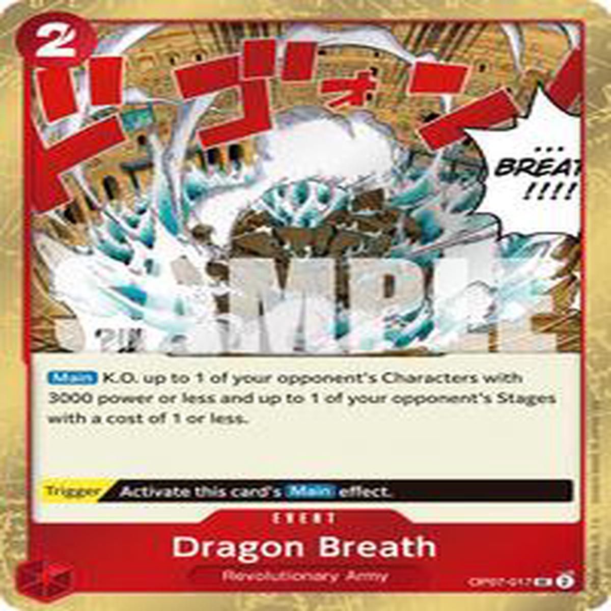 Dragon Breath (Pirate Foil) - OP07-017 - Premium Booster -The Best- Vol. 2 (PRB-02)