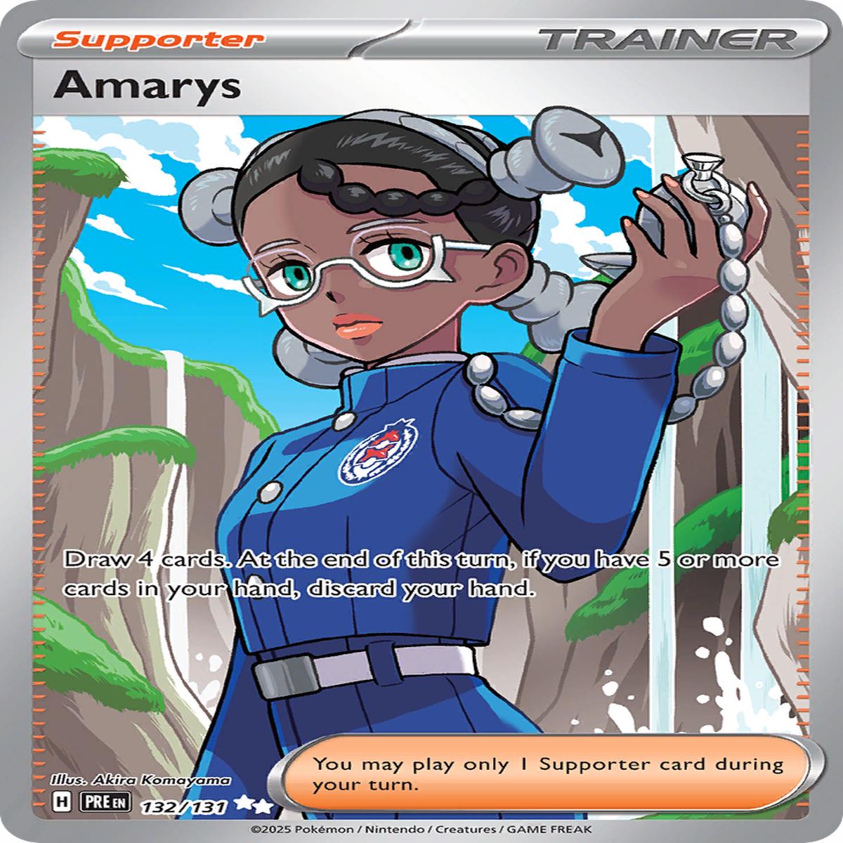 Amarys - 132/131 - SV: Prismatic Evolutions (PRE) - Ultra Rare