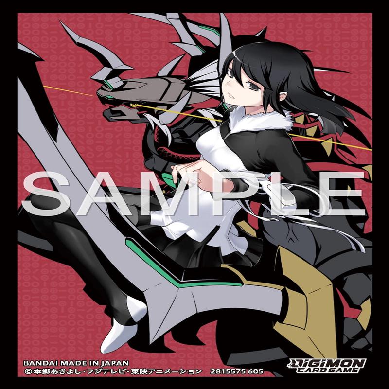 Digimon Time Stranger Sleeves - BlackwarGreymon