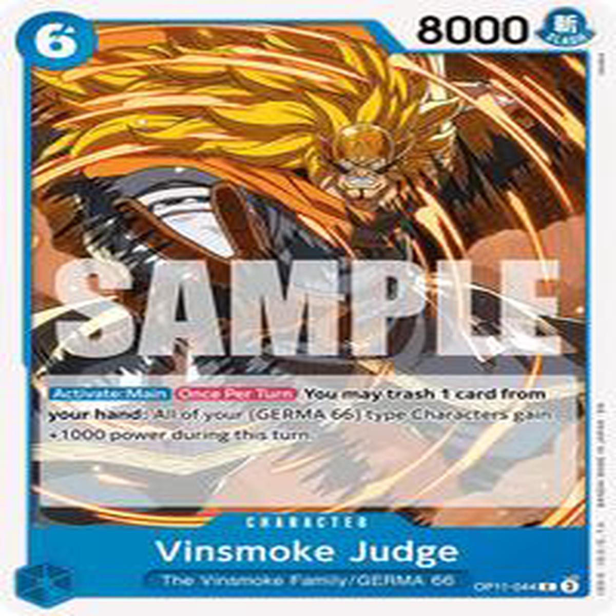 Vinsmoke Judge - OP11-044 - A Fist of Divine Speed (OP11) - Normal