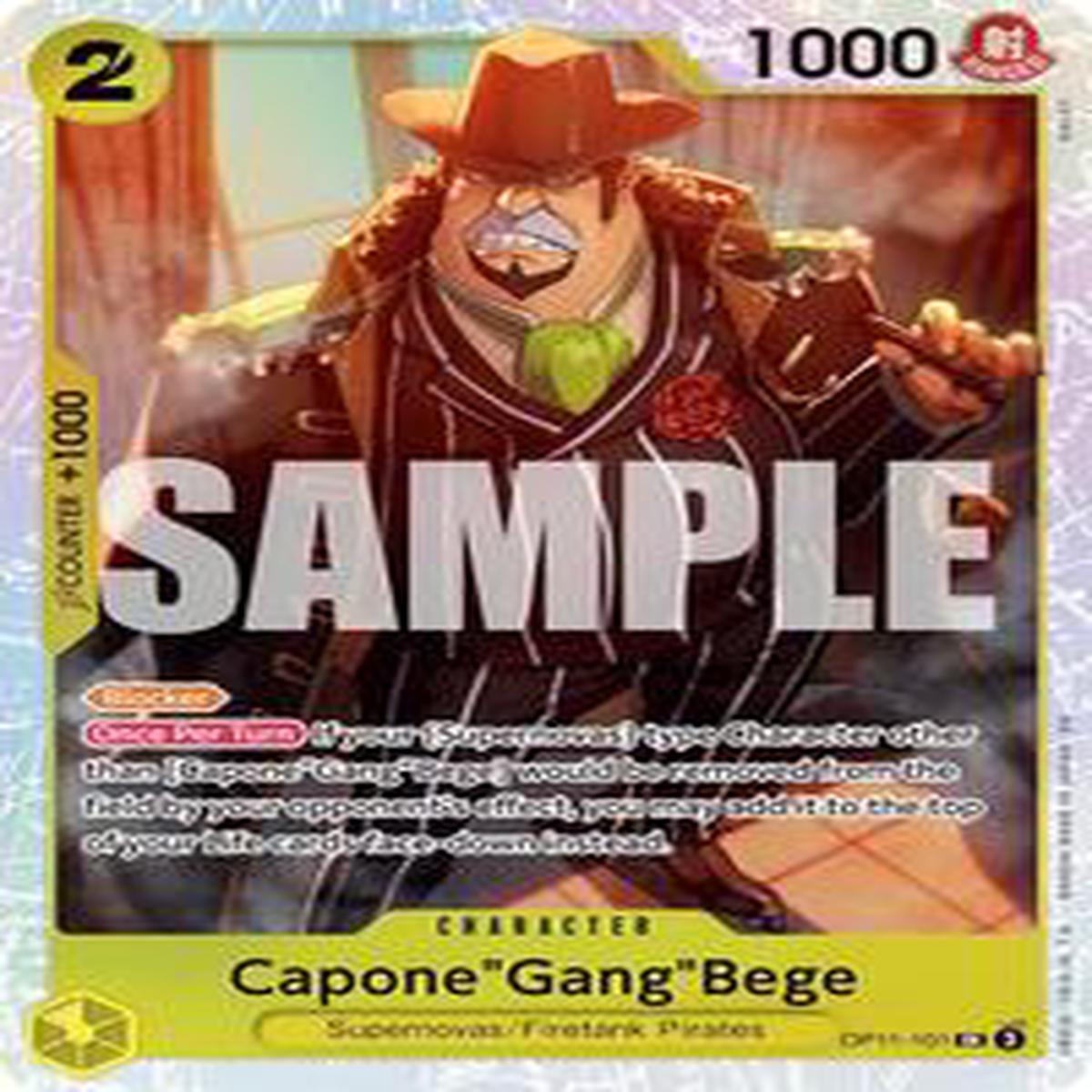 CaponeGangBege (101) - OP11-101 - A Fist of Divine Speed (OP11)