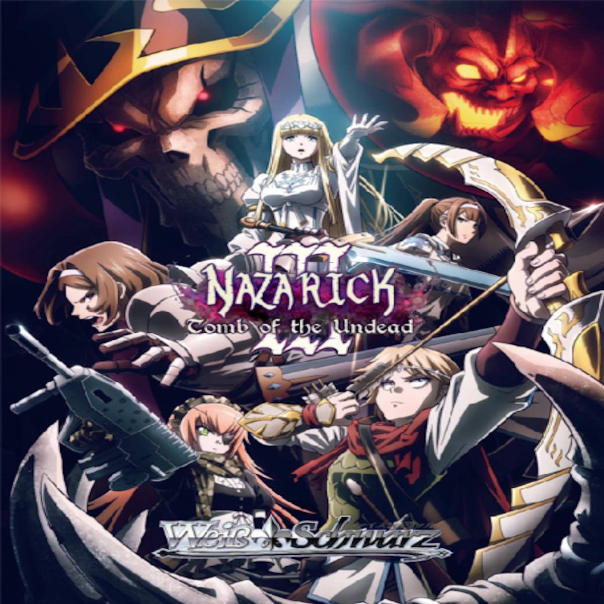 Weiss Schwarz TCG: Nazarick Tomb of the Undead Vol.3 Extra booster - 6 Packs