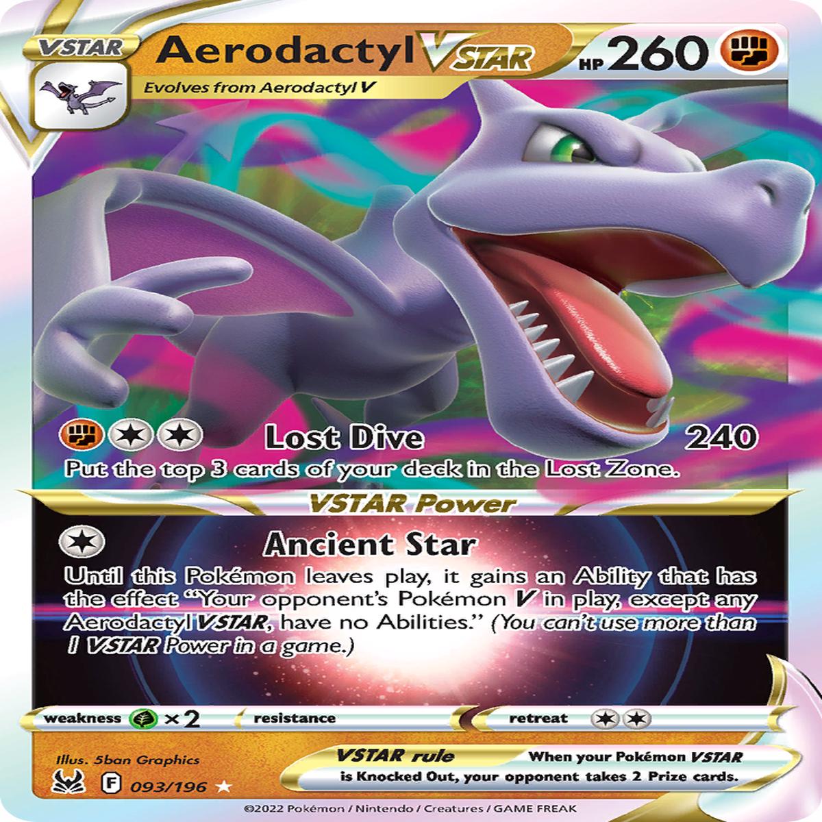Aerodactyl VSTAR - 093196 - SWSH11 Lost Origin (SWSH11)