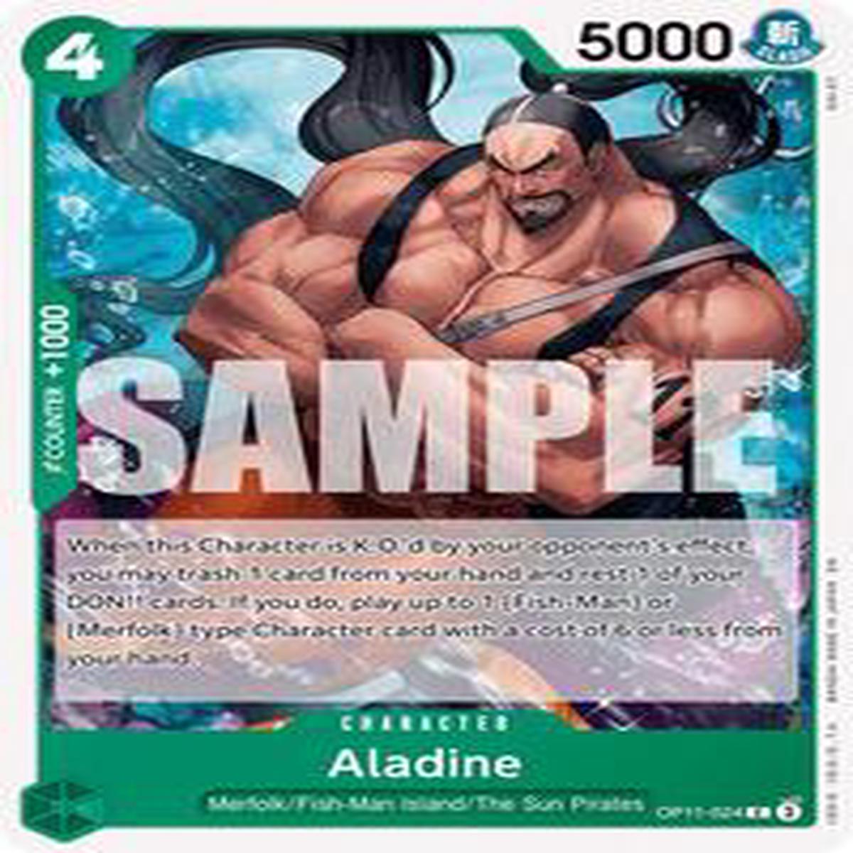 Aladine - OP11-024 - A Fist of Divine Speed (OP11) - Normal