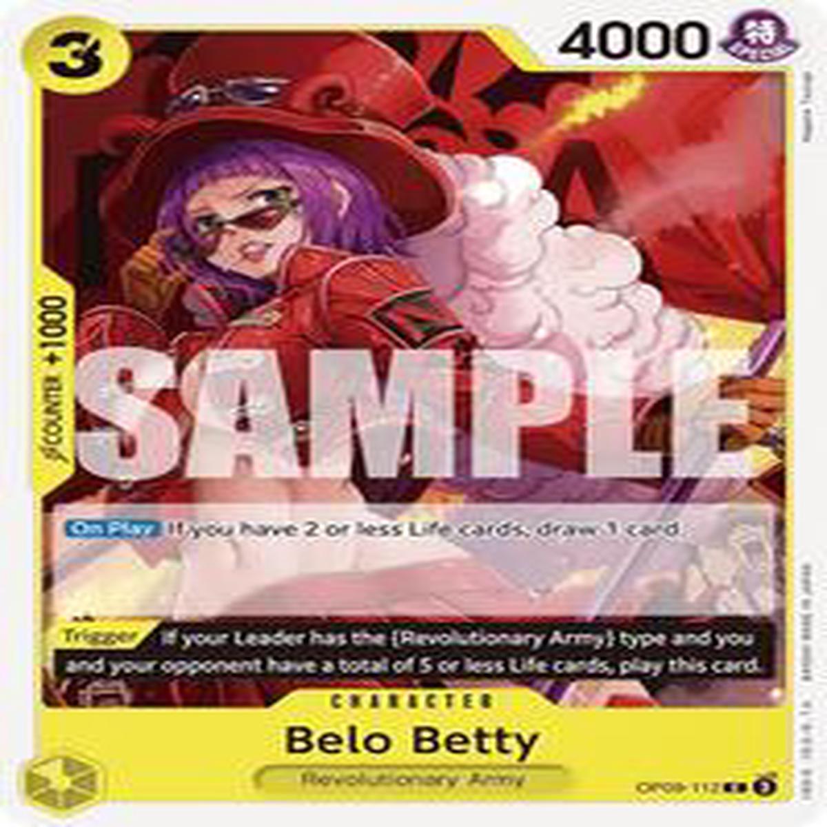 Belo Betty - OP09-112 - Emperors in the New World (OP09) - Normal