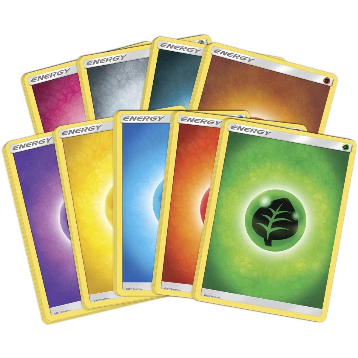 Bulk Pokemon Cards: 90 Assorted Energy Cards, 10 of Each Type