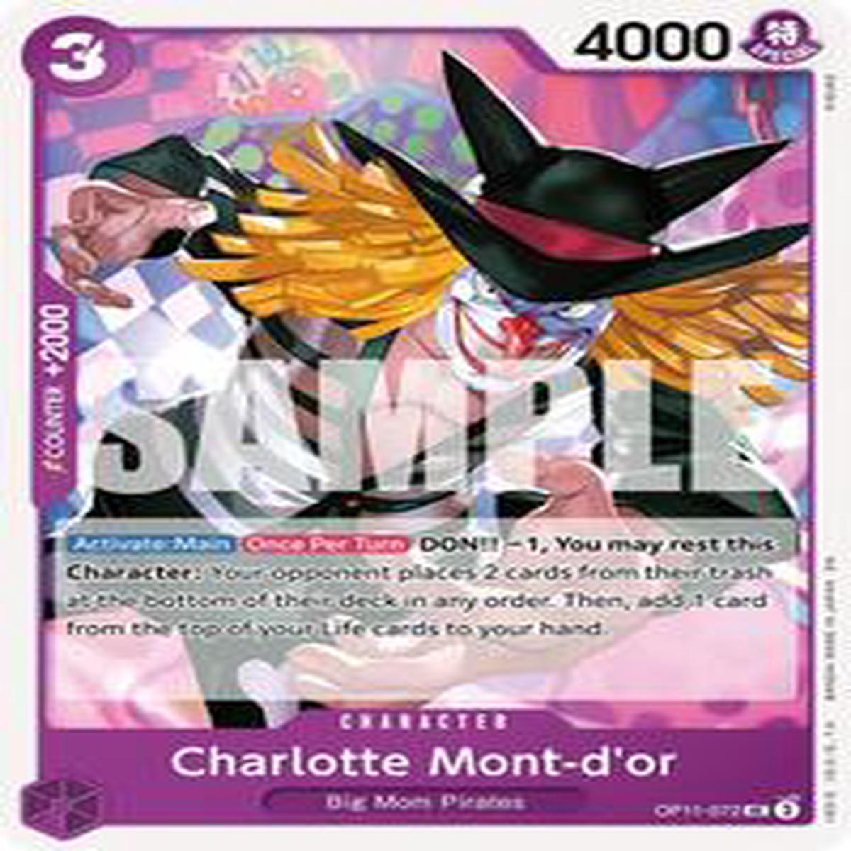 Charlotte Mont-d'or - OP11-072 - A Fist of Divine Speed (OP11) - Normal