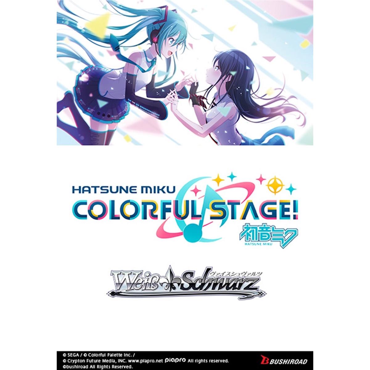 Weiss Schwarz TCG: Hatsune Miku: Colorful Stage! Booster Box - 12 Packs