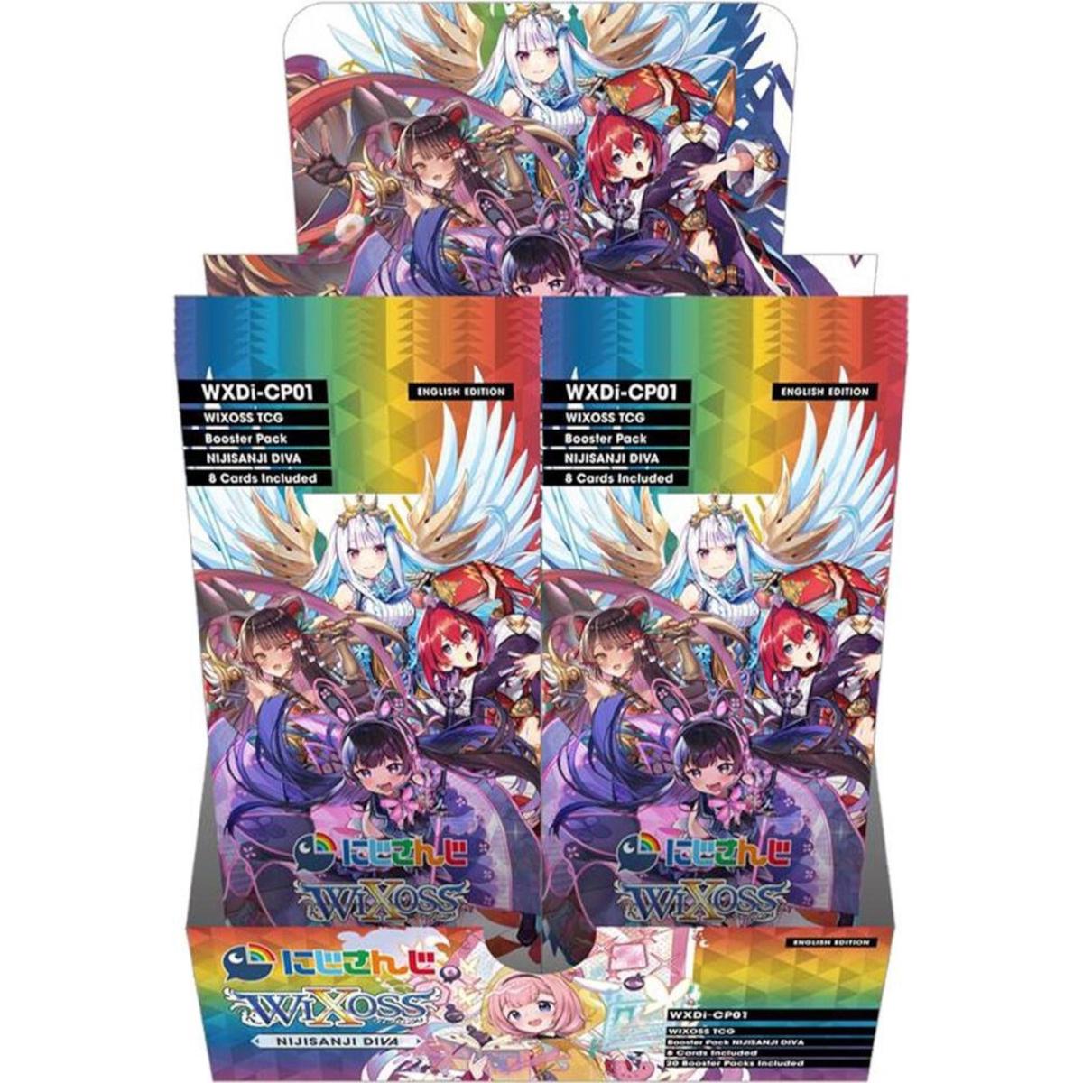 WIXOSS Nijisanji DIVA Booster Box - 20 Packs - WXDi - CP01