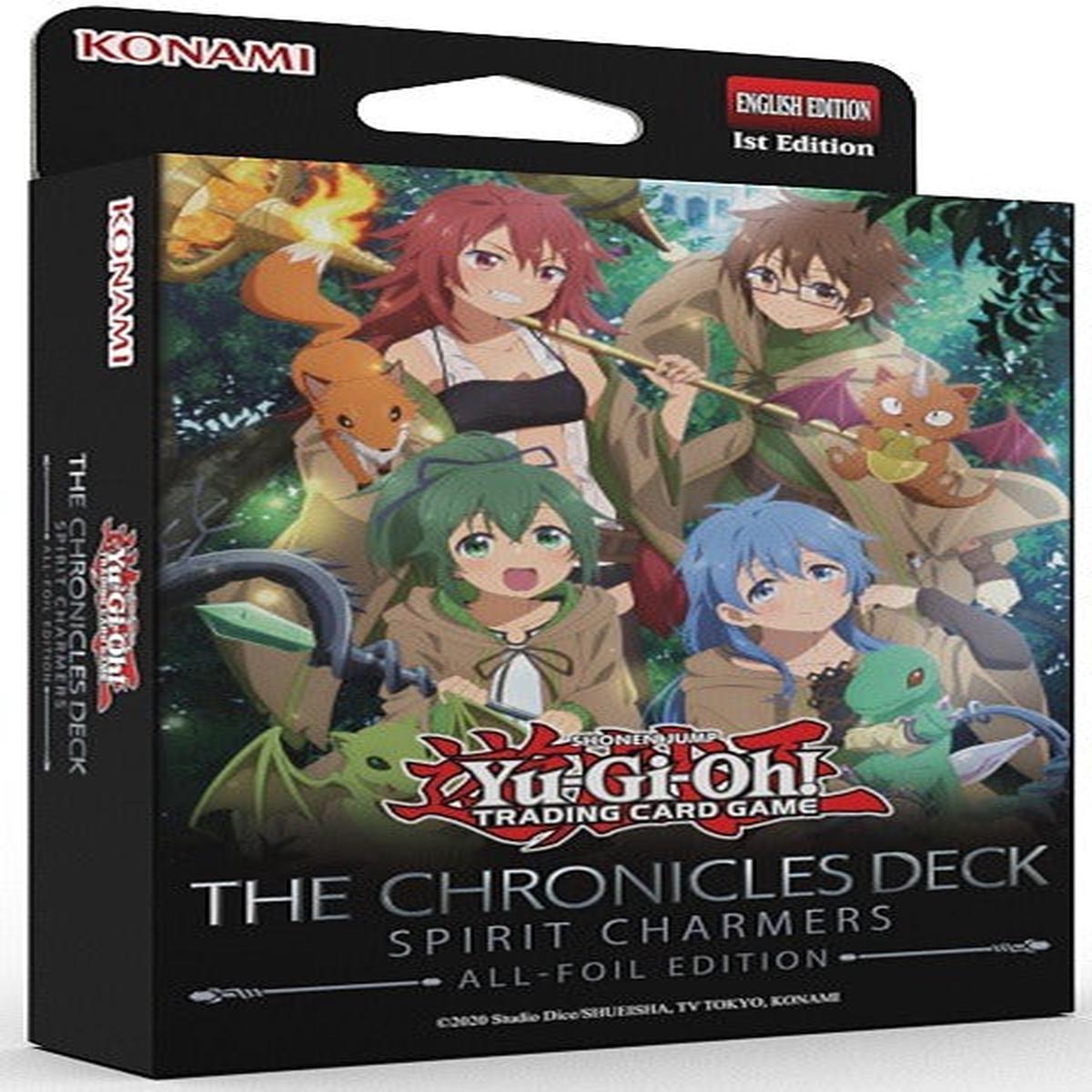 Yu-Gi-Oh! TCG: The Chronicles Deck: Spirit Charmers (All-Foil) 1st Edition Deck