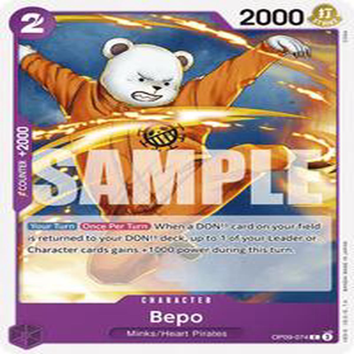 Bepo - OP09-074 - Emperors in the New World (OP09) - Normal