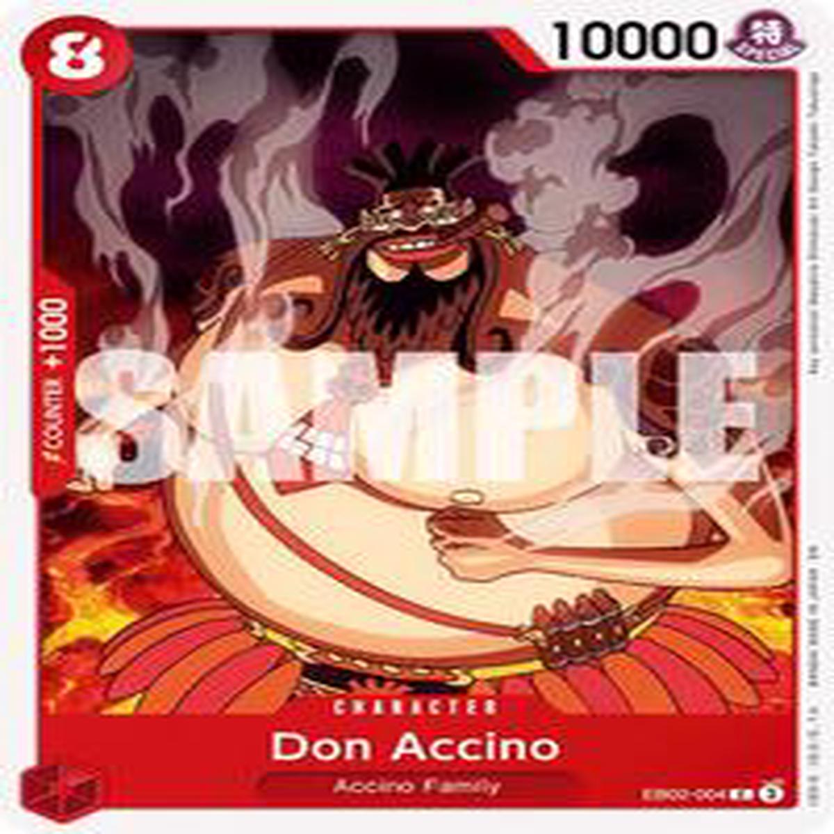 Don Accino - EB02-004 - Extra Booster Anime 25th Collection (EB-02) - Normal