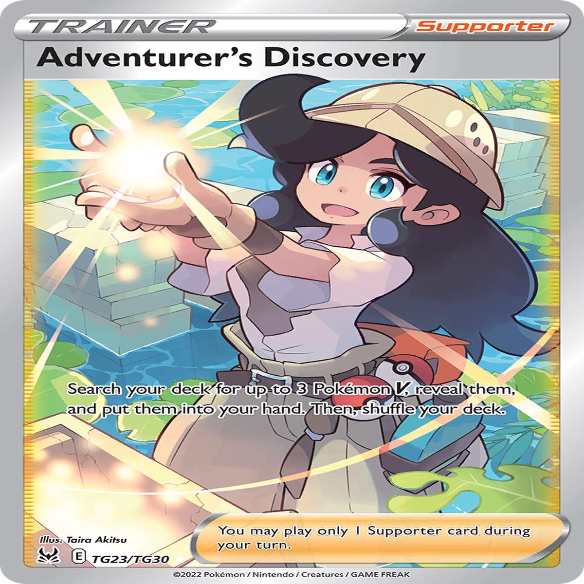 Adventurer's Discovery - TG23/TG30 - SWSH11: Lost Origin Trainer Gallery (SWSH11:TG)