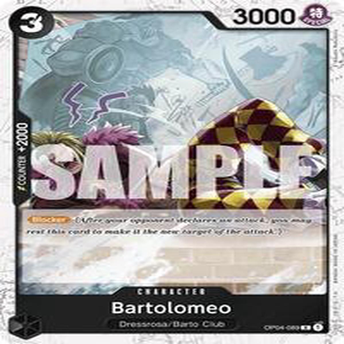 Bartolomeo (OP04-089) (Jolly Roger Foil) - OP04-089 - Premium Booster -The Best- (PRB-01)