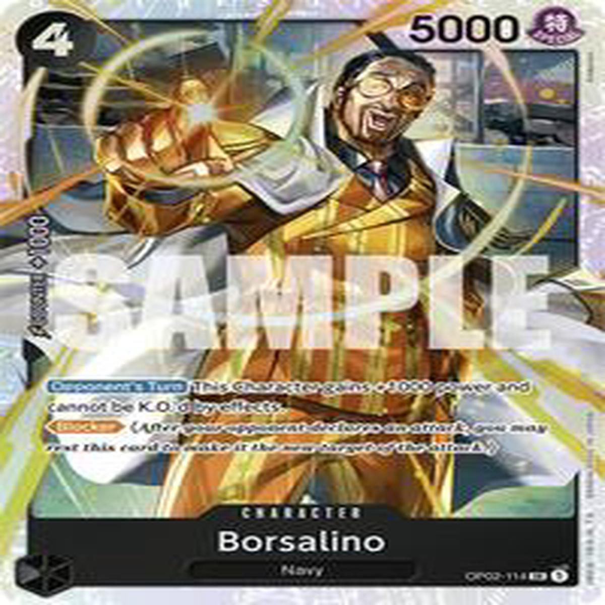 Borsalino (Reprint) - OP02-114 - Premium Booster -The Best- (PRB-01)