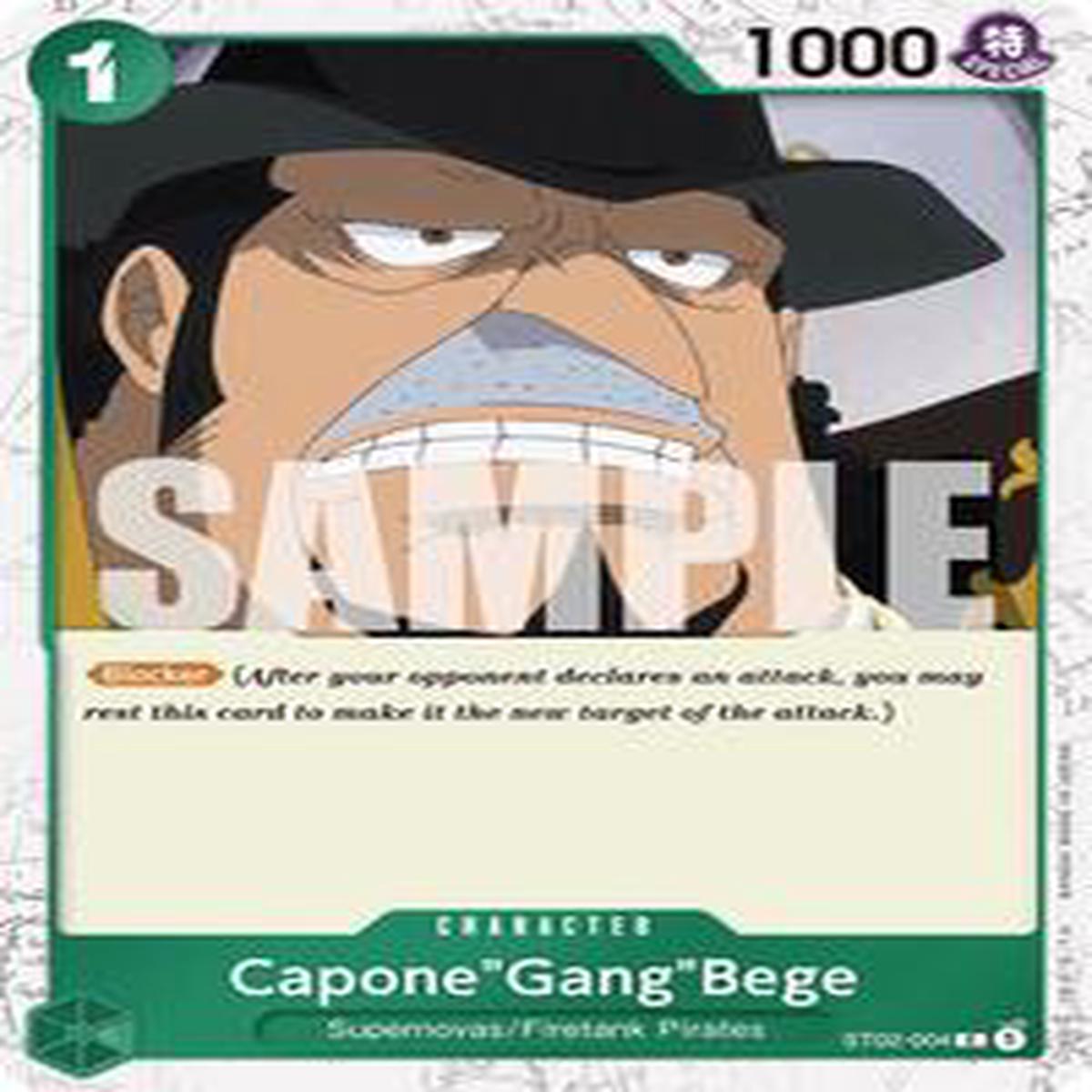 CaponeGangBege (ST02-004) (Jolly Roger Foil) - ST02-004 - Premium Booster -The Best- (PRB-01)