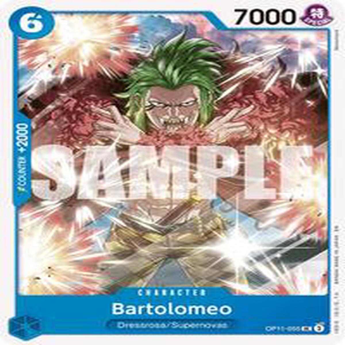 Bartolomeo - OP11-055 - A Fist of Divine Speed (OP11) - Normal
