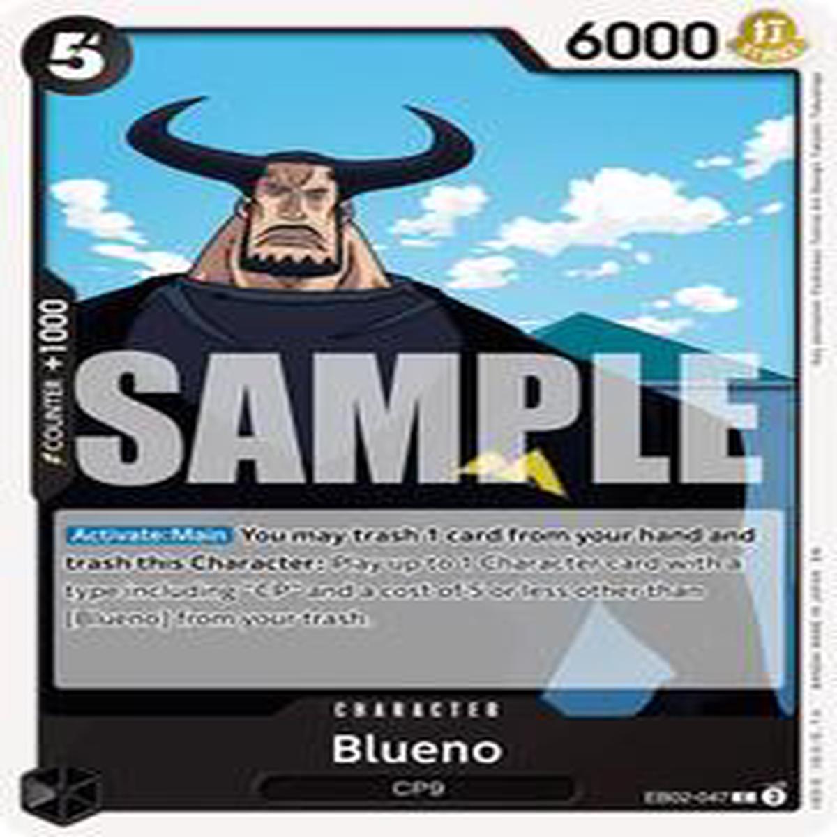 Blueno - EB02-047 - Extra Booster: Anime 25th Collection (EB-02) - Normal