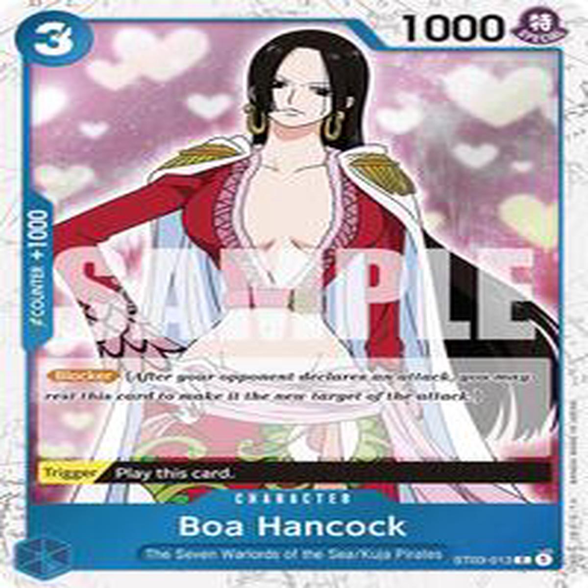 Boa Hancock (ST03-013) (Jolly Roger Foil) - ST03-013 - Premium Booster -The Best- (PRB-01)