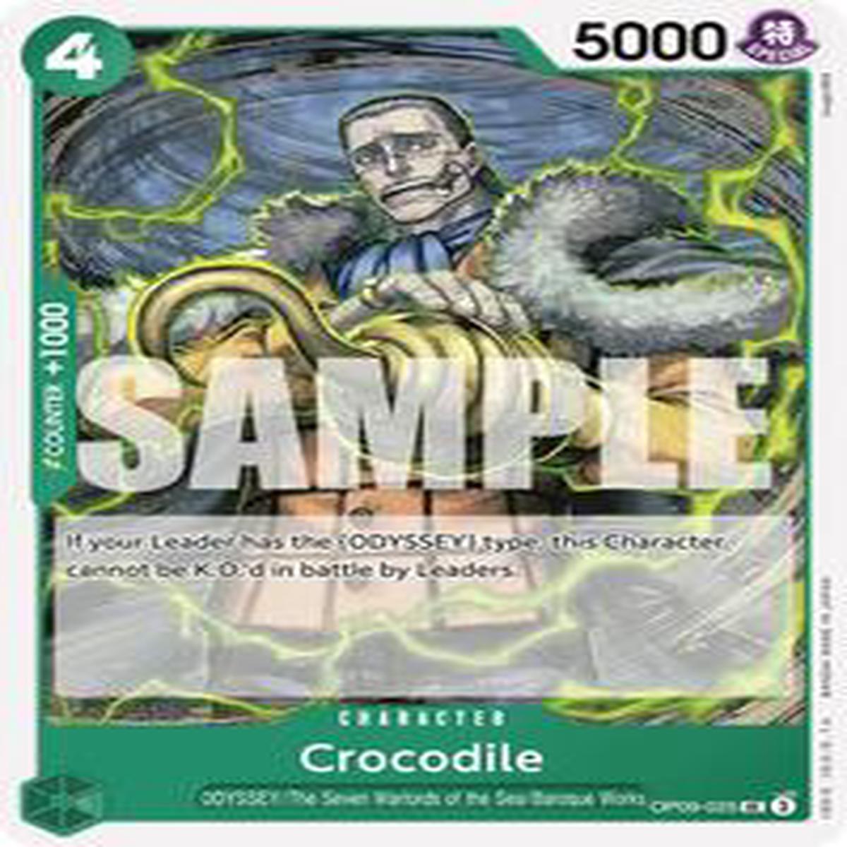 Crocodile (025) - OP09-025 - Emperors in the New World (OP09) - Normal