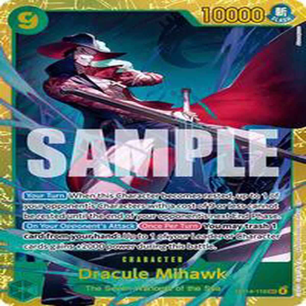 Dracule Mihawk - OP14-119 - OP14-119 - The Azure Seas Seven (OP14)