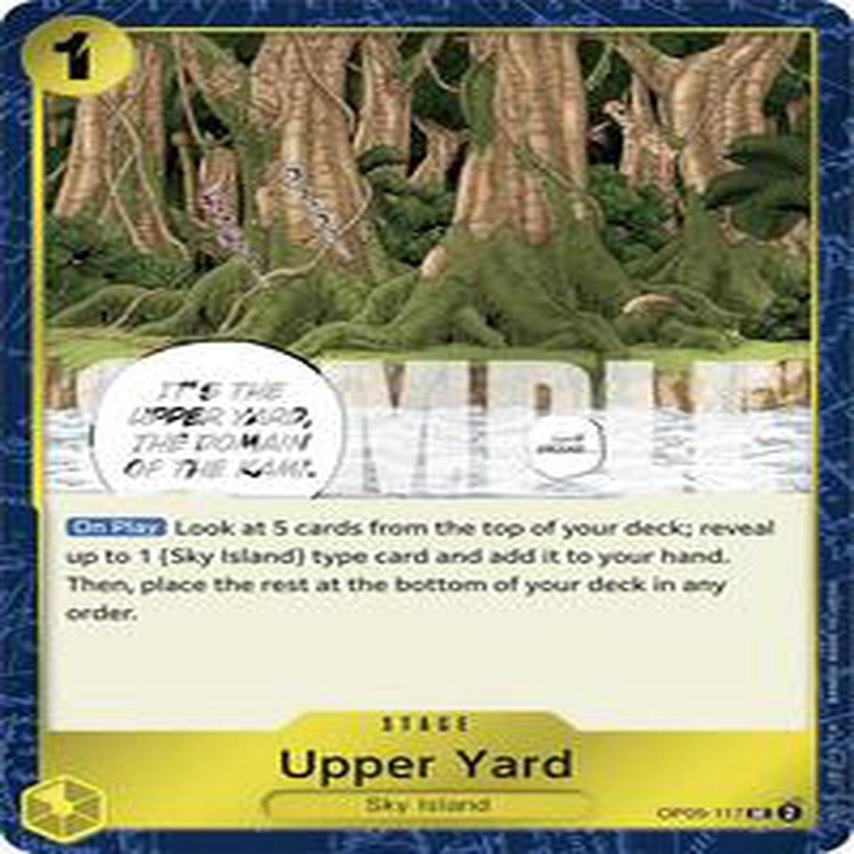 Upper Yard (Jolly Roger Foil) - OP05-117 - Premium Booster -The Best- (PRB-01)