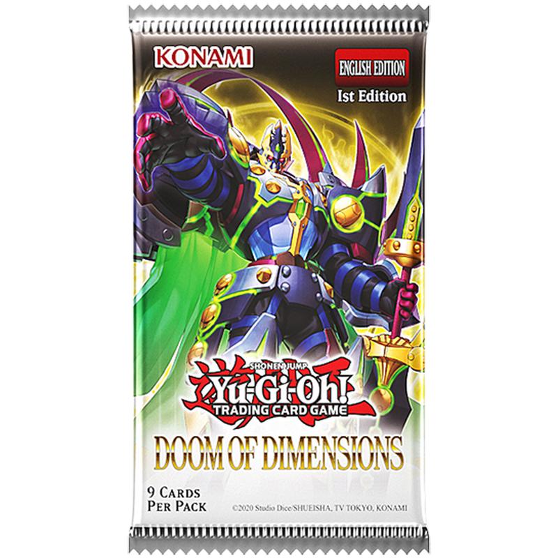 Yugioh Doom of dimensions pack