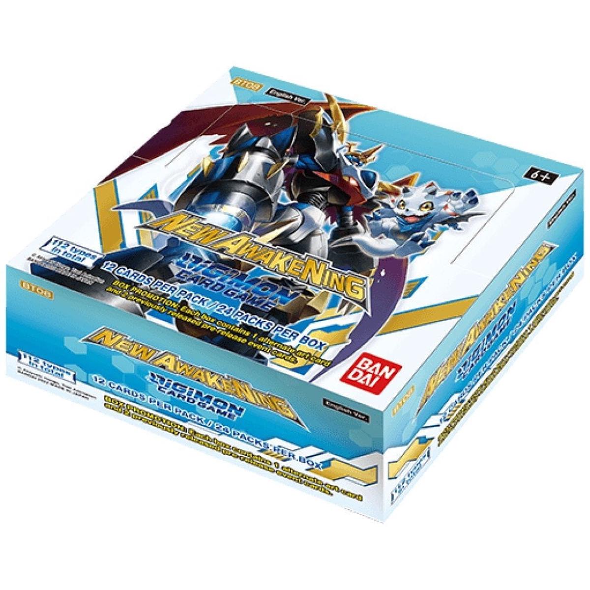 Digimon Card Game: New Awakening (BT-08) Booster Box - 24 Packs