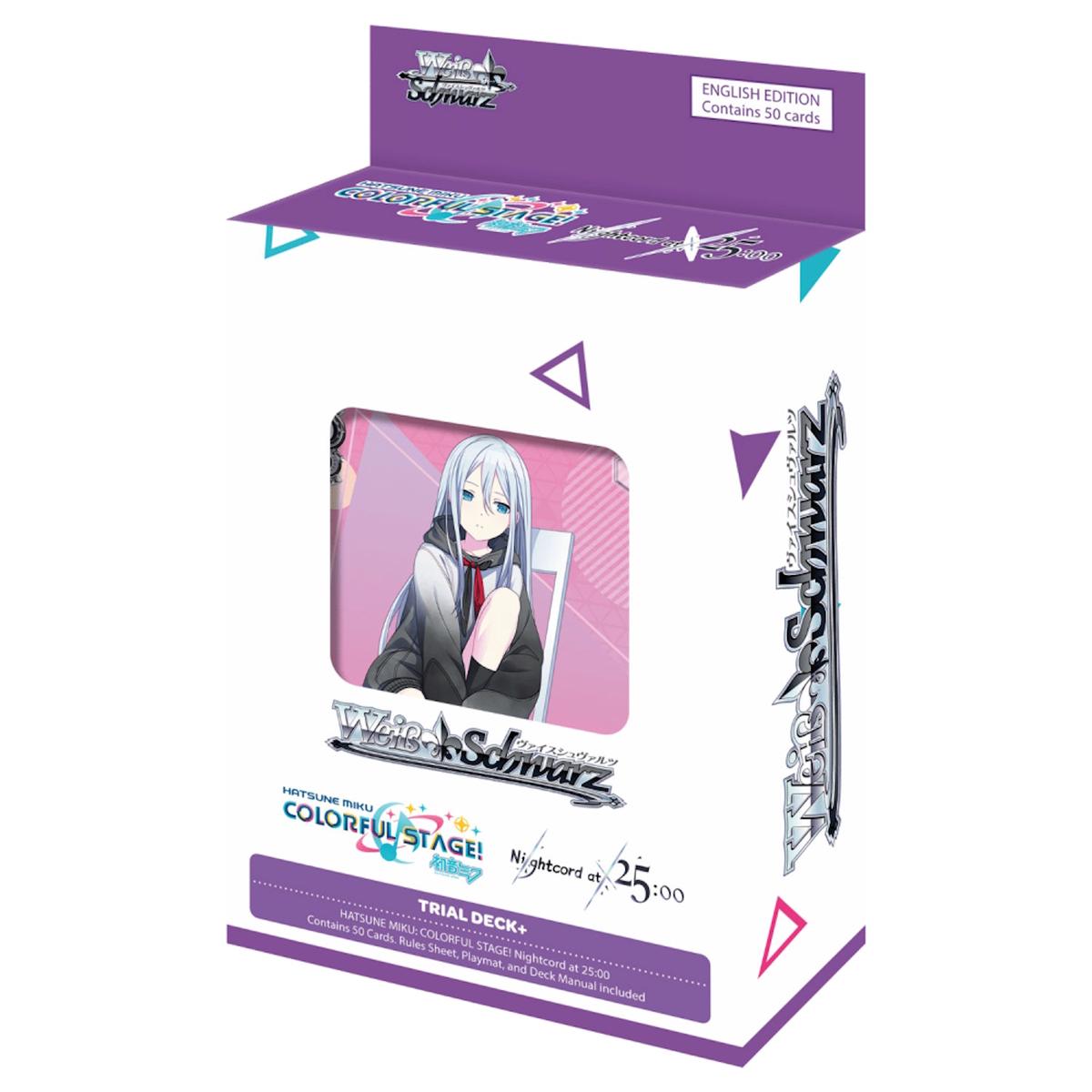 Weiss Schwarz TCG: Hatsune Miku: Colorful Stage! Nightcord at 25:00 Trial Deck