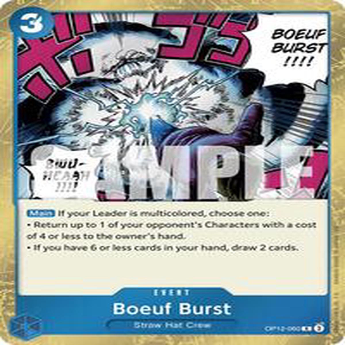 Boeuf Burst - OP12-060 - Legacy of the Master (OP12)