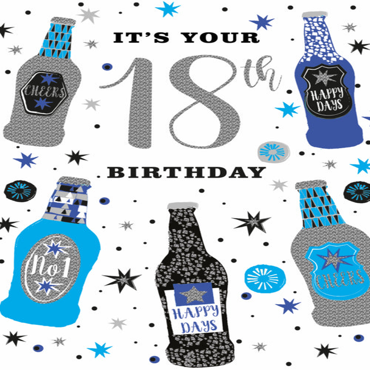 18th  male Greeting Card*