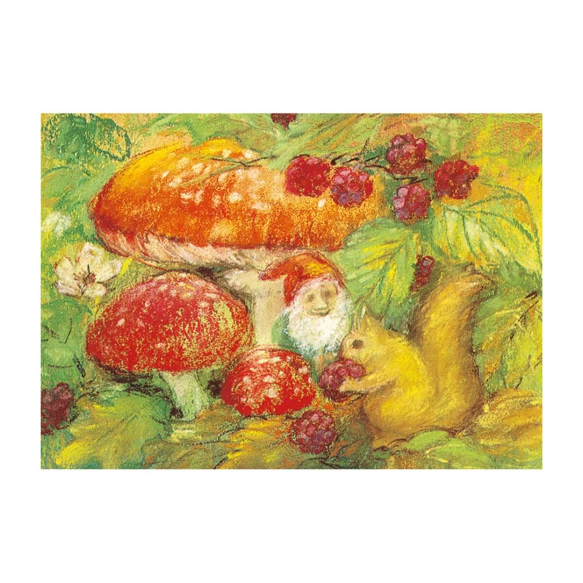 Postcards - Autumn, pack of 5 cards