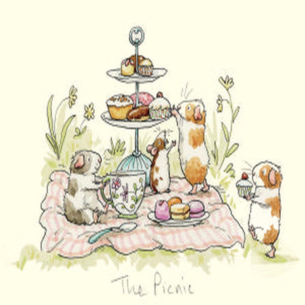 The Picnic - Two Bad Mice Card - Default Title