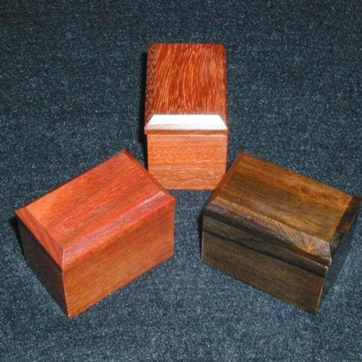 Mystery Box,  Exotic Woods by John Kennedy