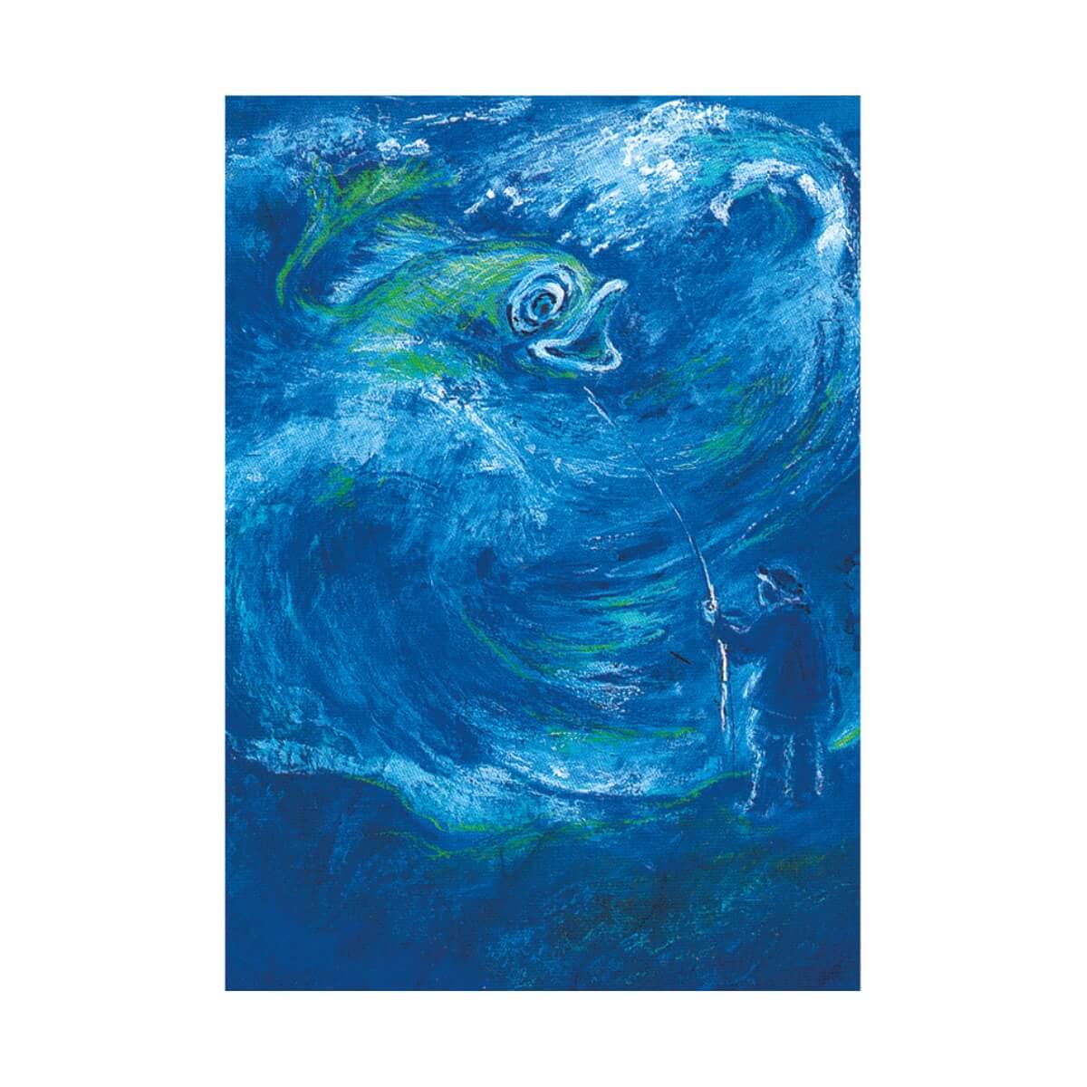 Postcards - Timpe Tee Fishing, pack of 5 cards