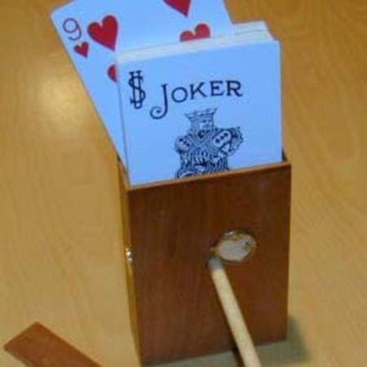 The Non-Rising Card II (Jumbo) by Clarence Miller