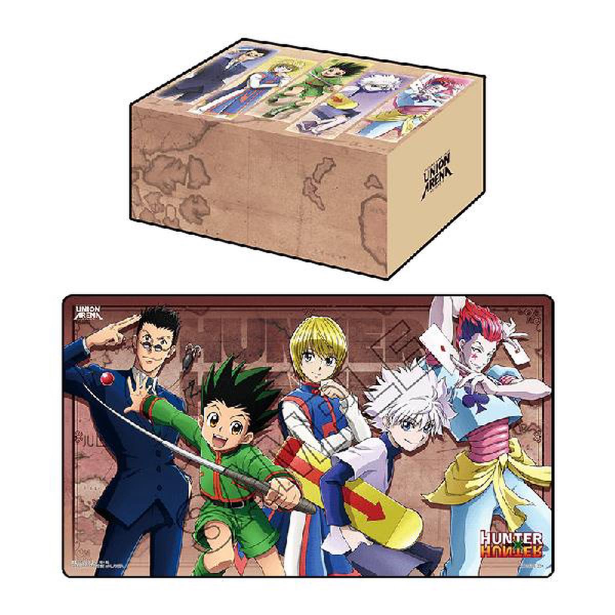 Union Arena: Playmat & Half Storage Box Set- HUNTERHUNTER