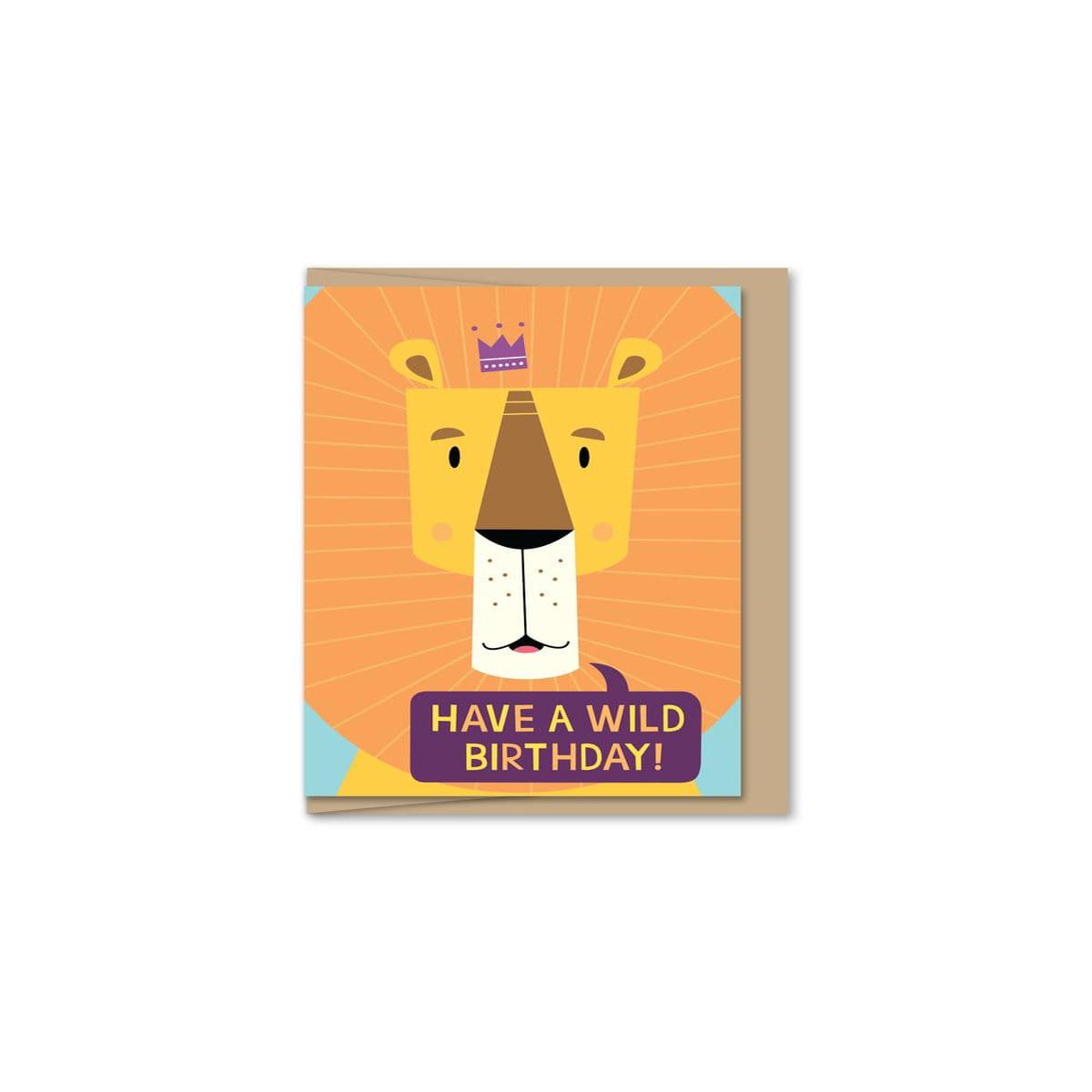 Wild Mini Birthday Card