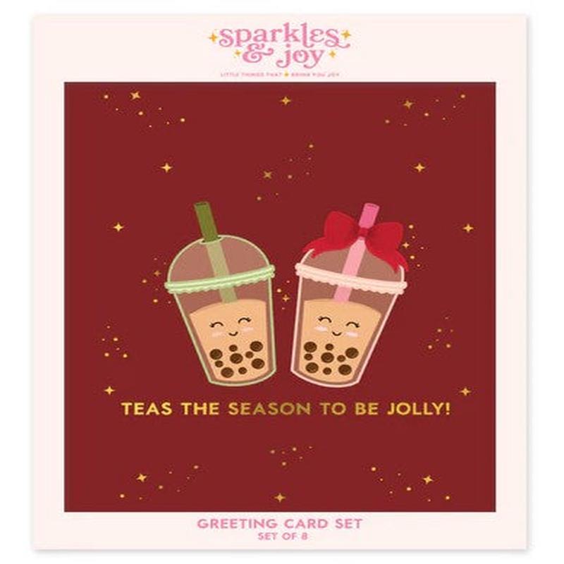 Teas The Season Christmas Greeting Card Boxed Set