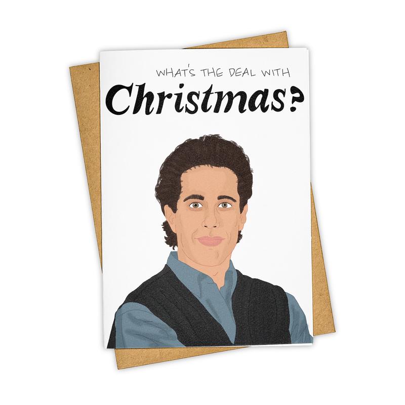 What's the Deal Seinfeld Christmas Card