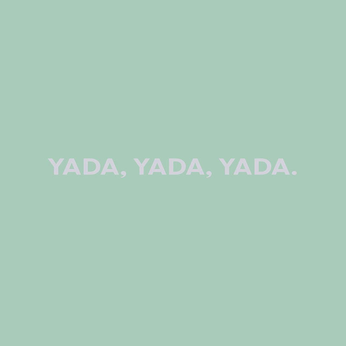 Yada,yada,yada - Greeting Card