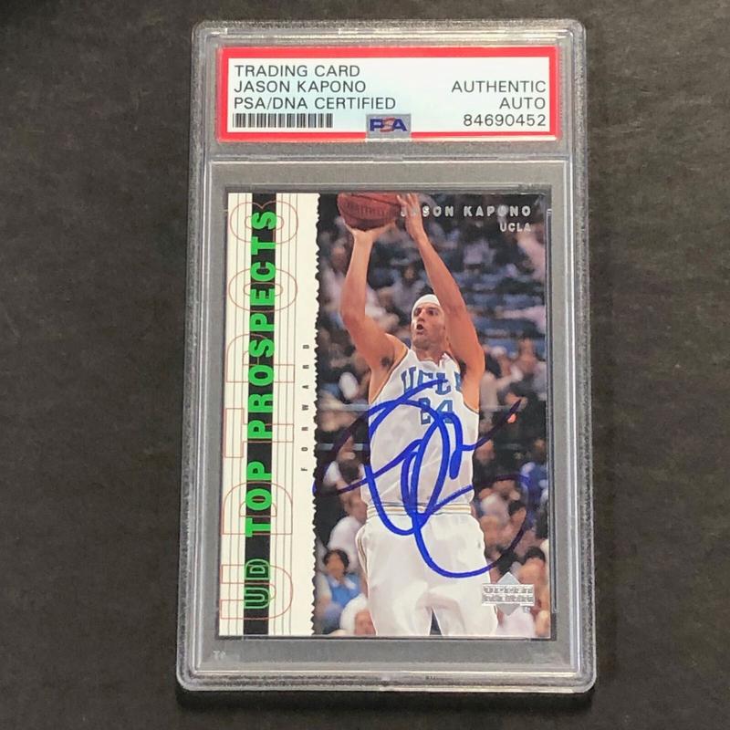 2002-03 Upper Deck Basketball Top Prospects #47 Jason Kapono Signed Card AUTO PS