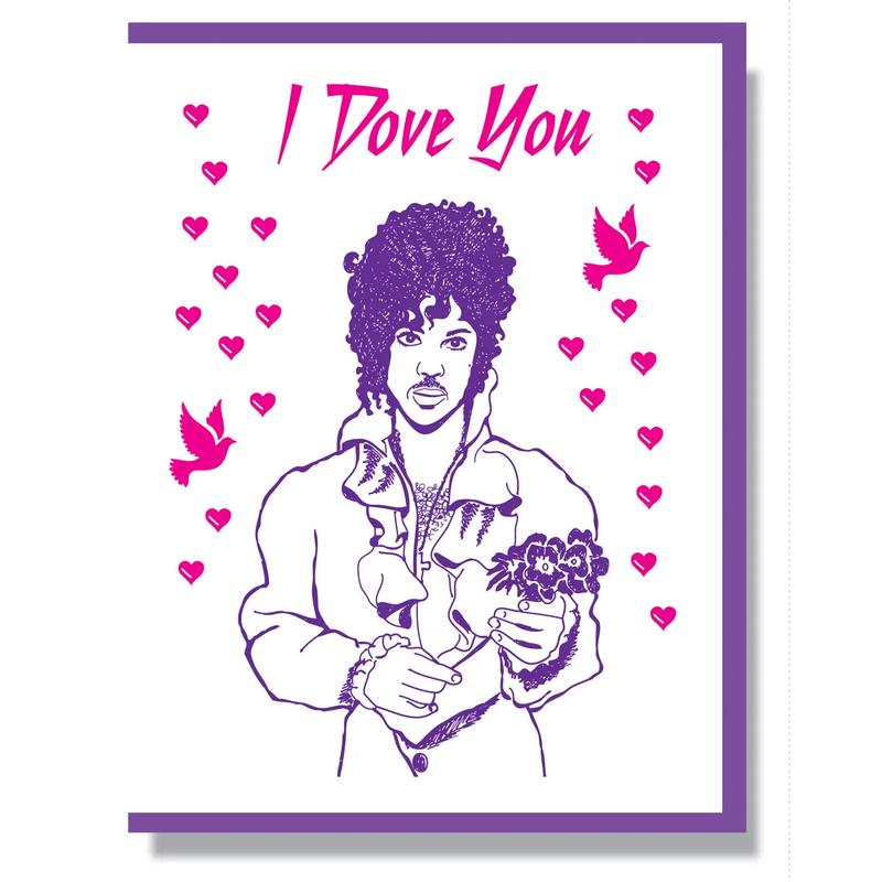 Prince "I Dove You" Card