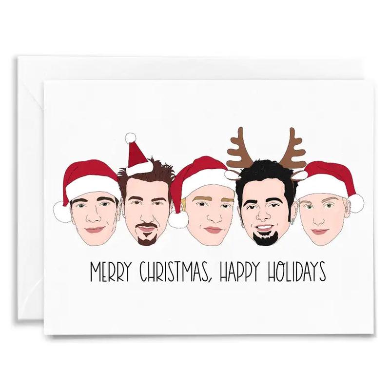 NSYNC Merry Christmas Card