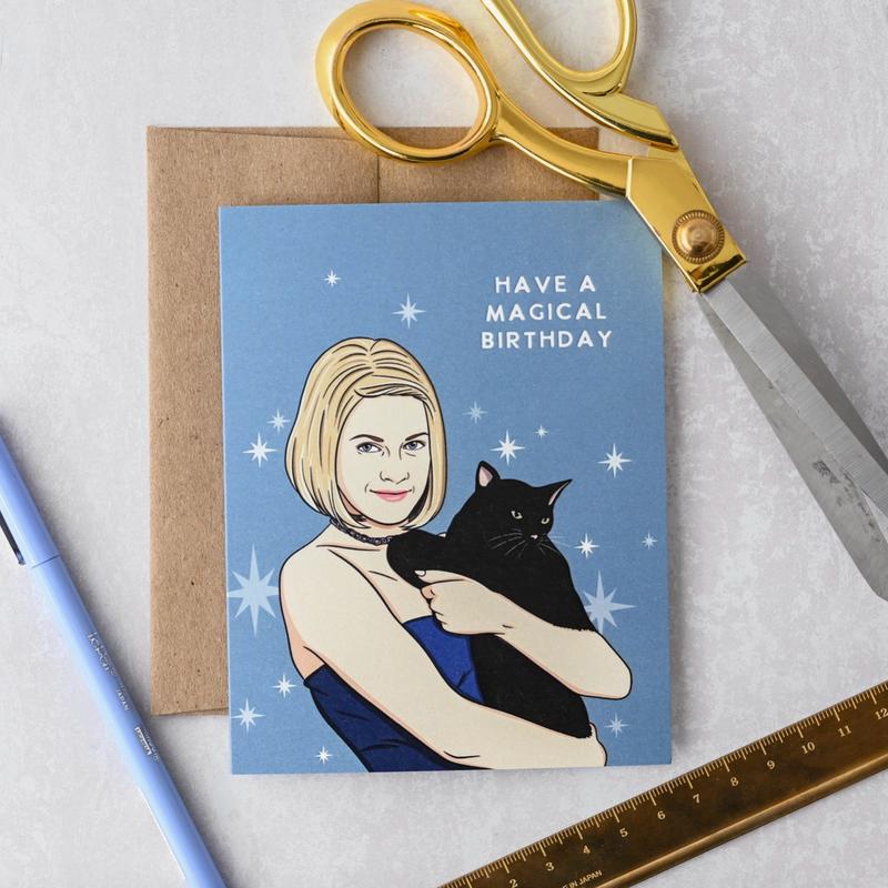 Sabrina Magical Birthday Card