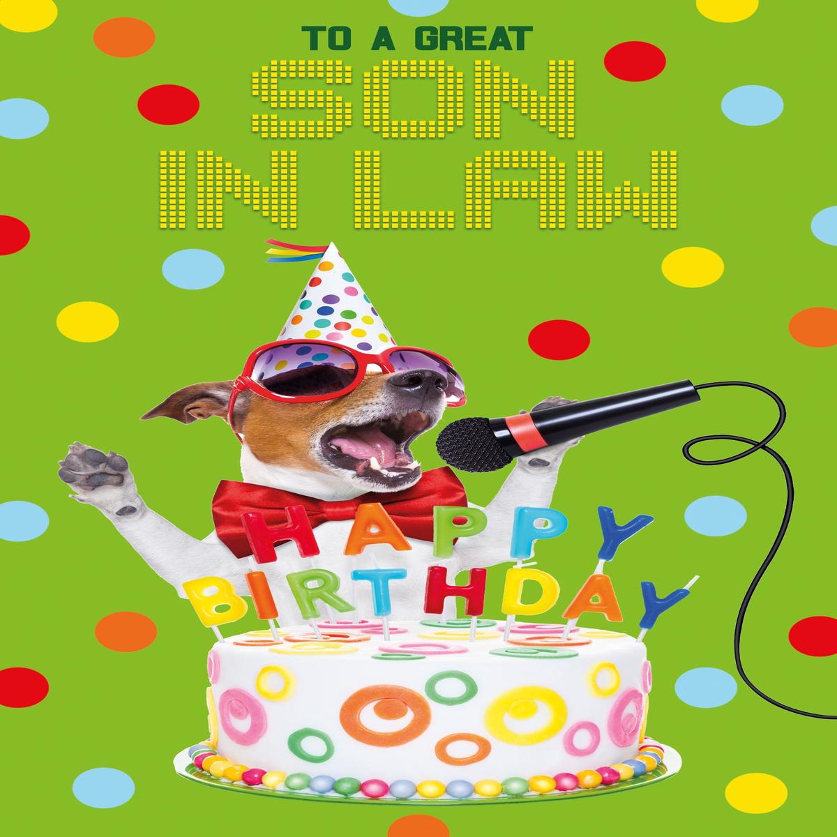 Son in Law Greeting Card **