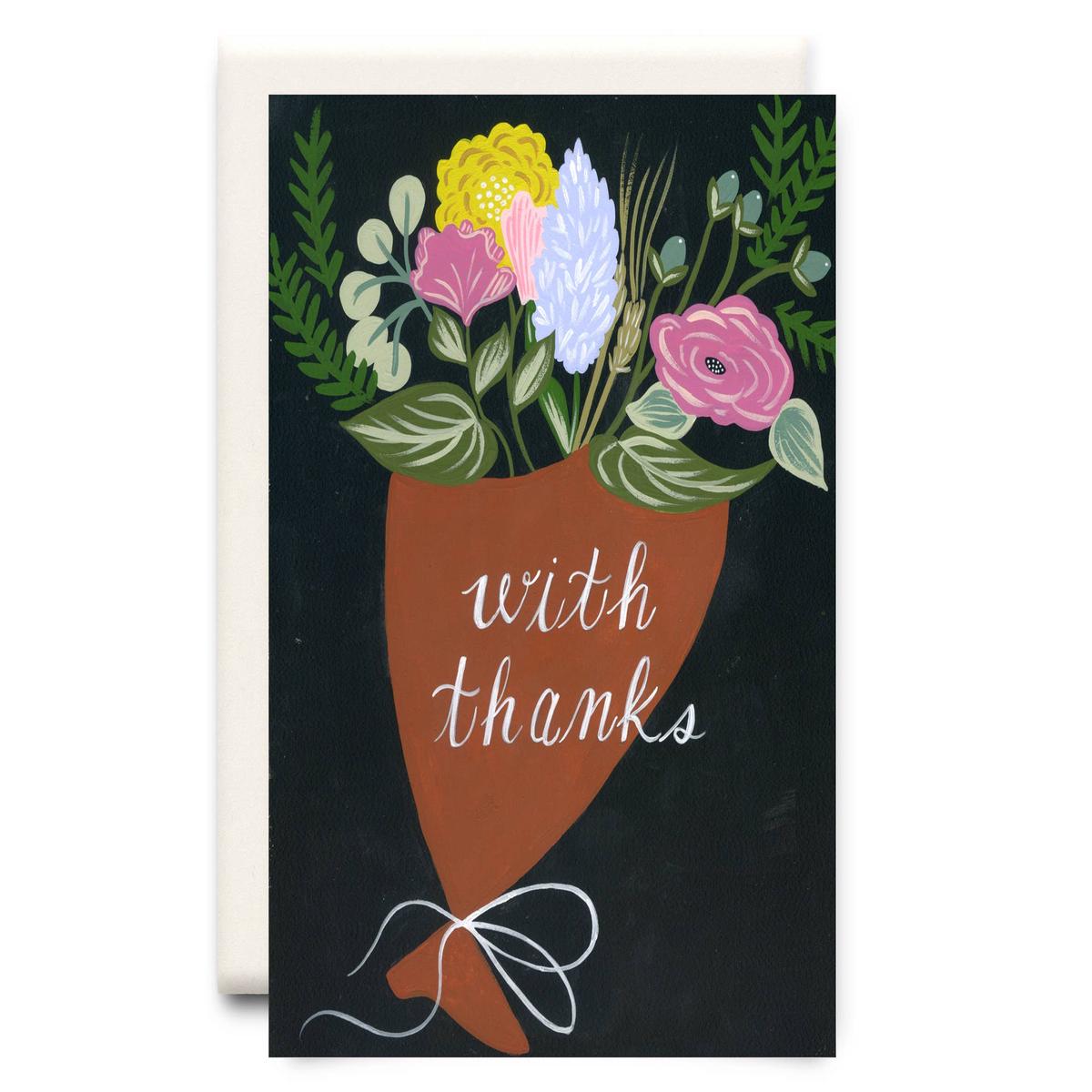 With Thanks | Thank You Greeting Card