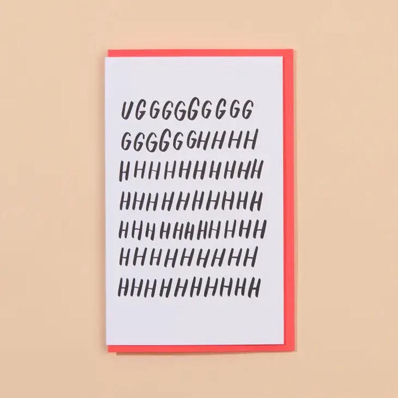 Ughhhhhh Sympathy Card