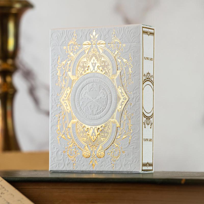 The Crossed Keys Society Playing Cards - Deck 01 - WHITE EDITION